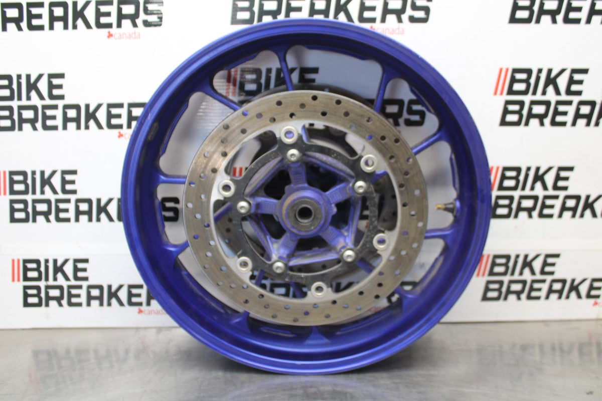 14-17 YAMAHA FZ09 FRONT WHEEL FRONT RIM & ROTORS BB102