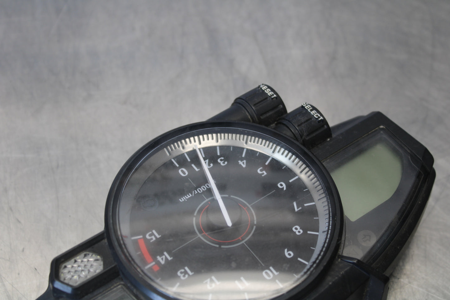 07-08 YAMAHA YZF R1 SPEEDO TACH GAUGES CLUSTER SPEEDOMETER TACHOMETER BB160