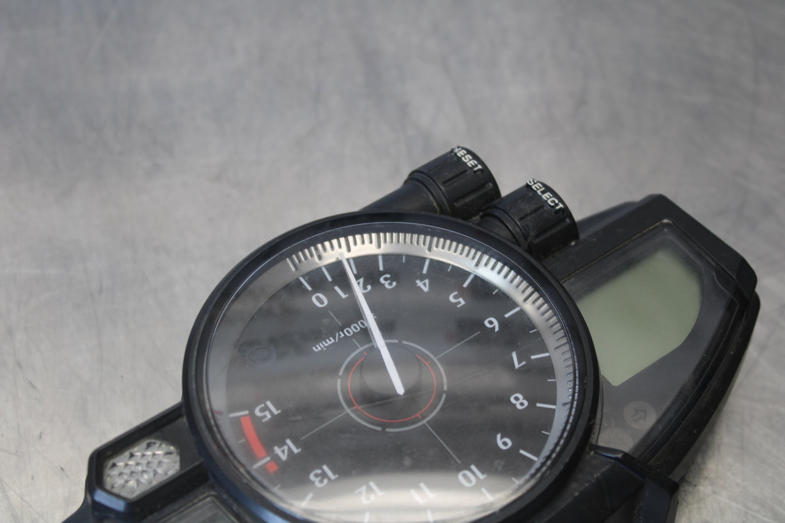 07-08 YAMAHA YZF R1 SPEEDO TACH GAUGES CLUSTER SPEEDOMETER TACHOMETER BB160