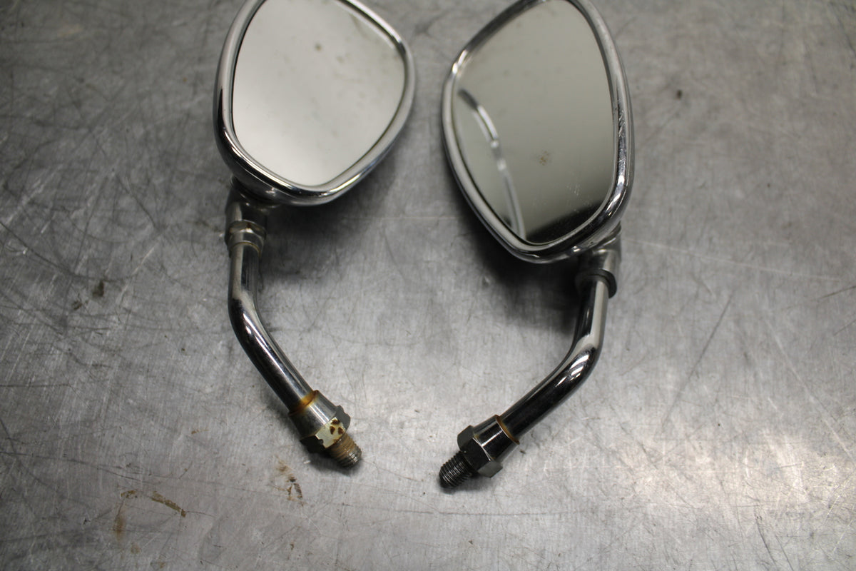 99-00 YAMAHA V STAR 1100 REAR VIEW MIRROR SET PAIR MIRRORS BB711