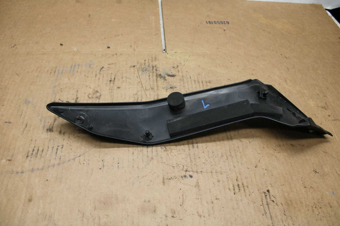 20-22 KAWASAKI Z H2 LEFT FRONT DUCT COVER PANEL COWL BB382