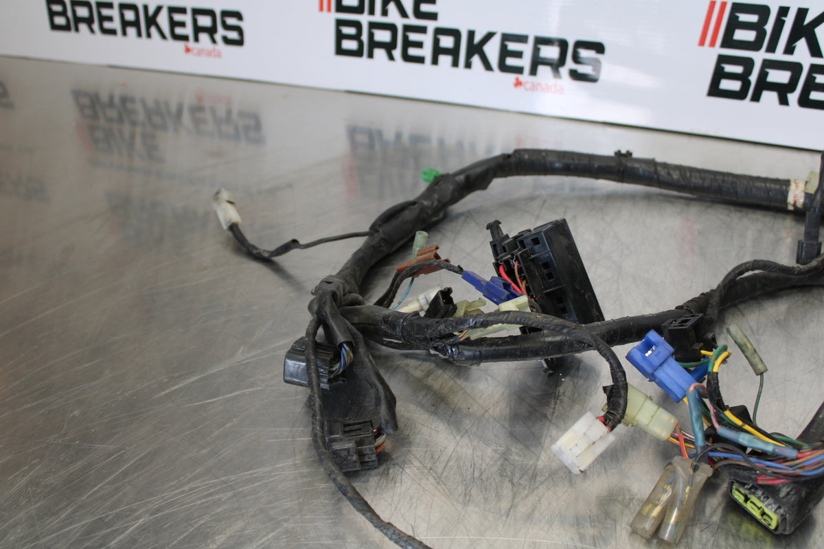 04 YAMAHA ROAD STAR XV1700A MAIN ENGINE WIRING HARNESS MOTOR WIRE LOOM BB155
