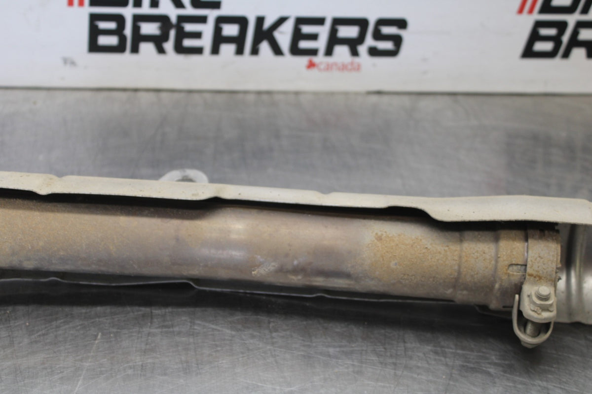08 KAWASAKI ZX6R EXHAUST MIDPIPE MID MIDDLE PIPE BB896