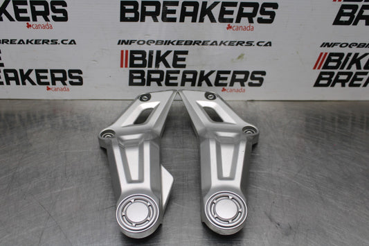 14-17 YAMAHA FZ07 RIGHT LEFT FRAME MID SIDE COVERS COWLS PANELS TRIM BB843