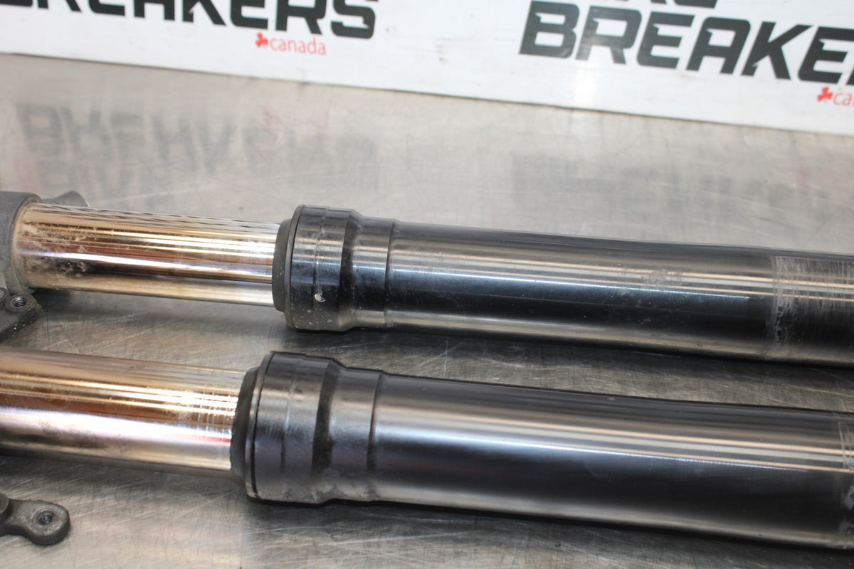 06-07 SUZUKI GSXR 600 FRONT FORKS SHOCK SUSPENSION SET PAIR BB863