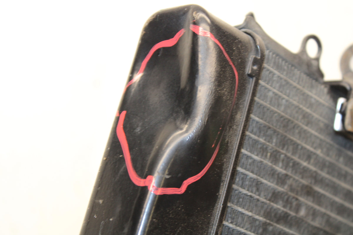 07-12 HONDA CBR600RR ENGINE RADIATOR MOTOR COOLER COOLING RADIATER BB672
