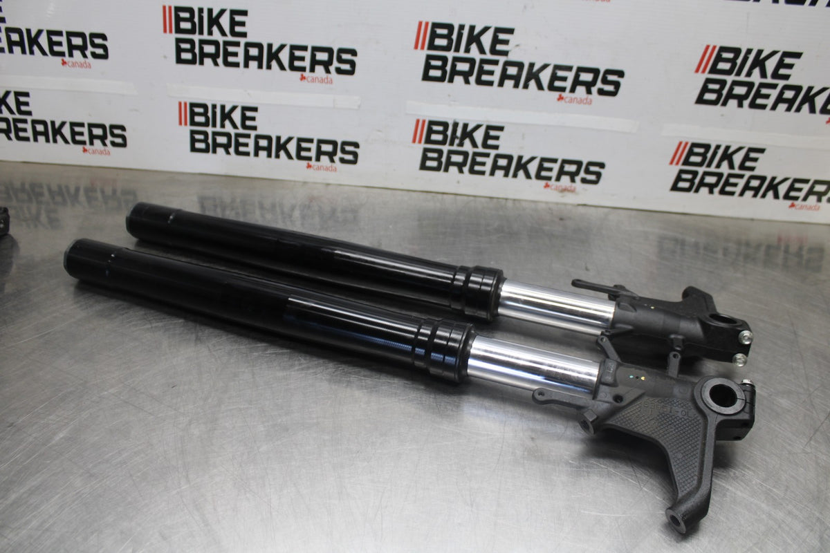 15-26 SUZUKI GSXR600 FRONT FORKS SHOCK SUSPENSION SET PAIR BB888