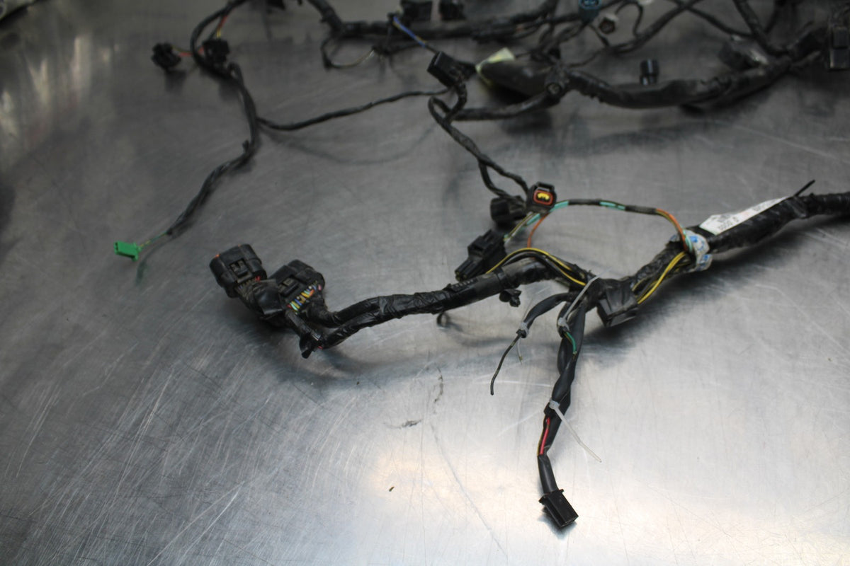 08 KAWASAKI NINJA 650 EX650 MAIN ENGINE WIRING HARNESS MOTOR WIRE LOOM BB797
