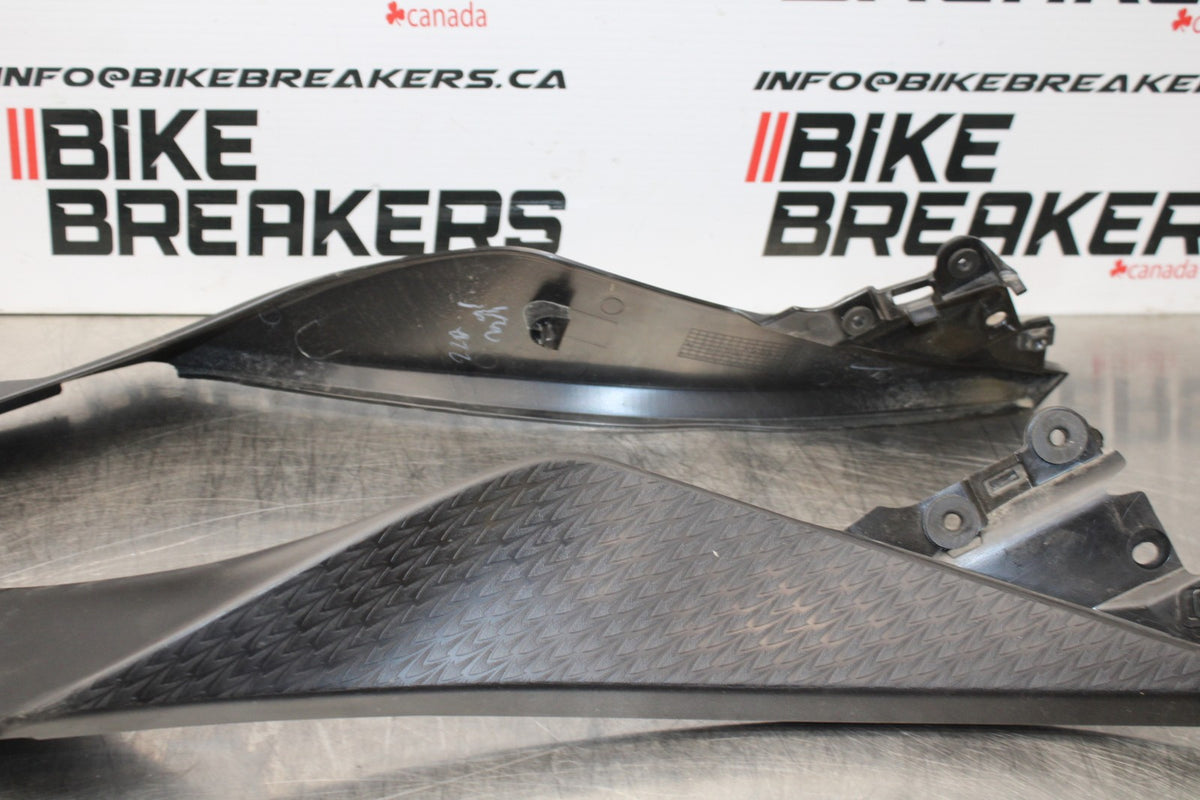 13-17 KAWASAKI NINJA 300 EX300 ABS RIGHT LEFT GAS TANK PANELS COVERS TRIM BB187