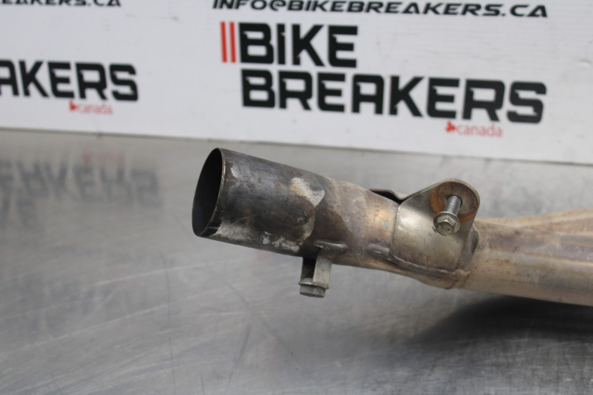 08-09 YAMAHA YZF R6S EXHAUST HEADER PIPES MANIFOLD BB796