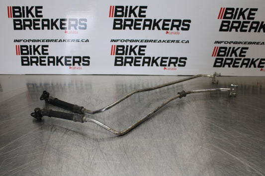 98-05 HONDA SUPER HAWK 1000 VTR1000F ENGINE MOTOR OIL COOLER HOSES BB152