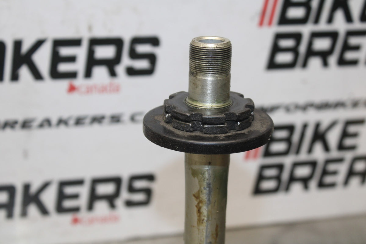 98 KAWASAKI NINJA ZX6 FRONT FORKS CLAMP LOWER TRIPLE TREE STEM BB870
