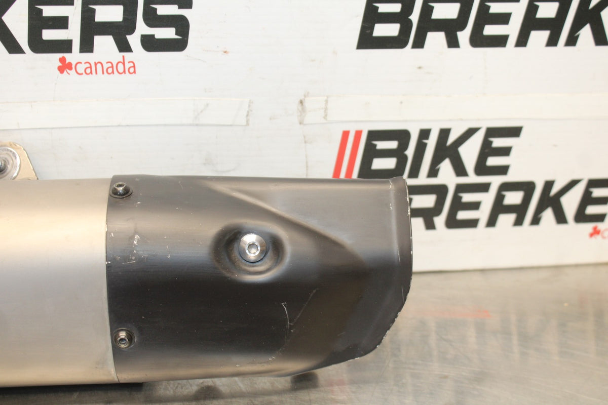 08-16 YAMAHA YZF R6 TITANIUM EXHAUST PIPE MUFFLER SLIP ON CAN SILENCER BB929