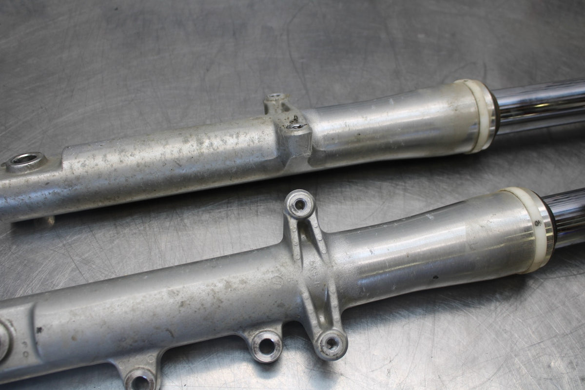 08 YAMAHA V STAR 1100 XVS1100AW CLASSIC FRONT FORKS SHOCK SUSPENSION SET BB916