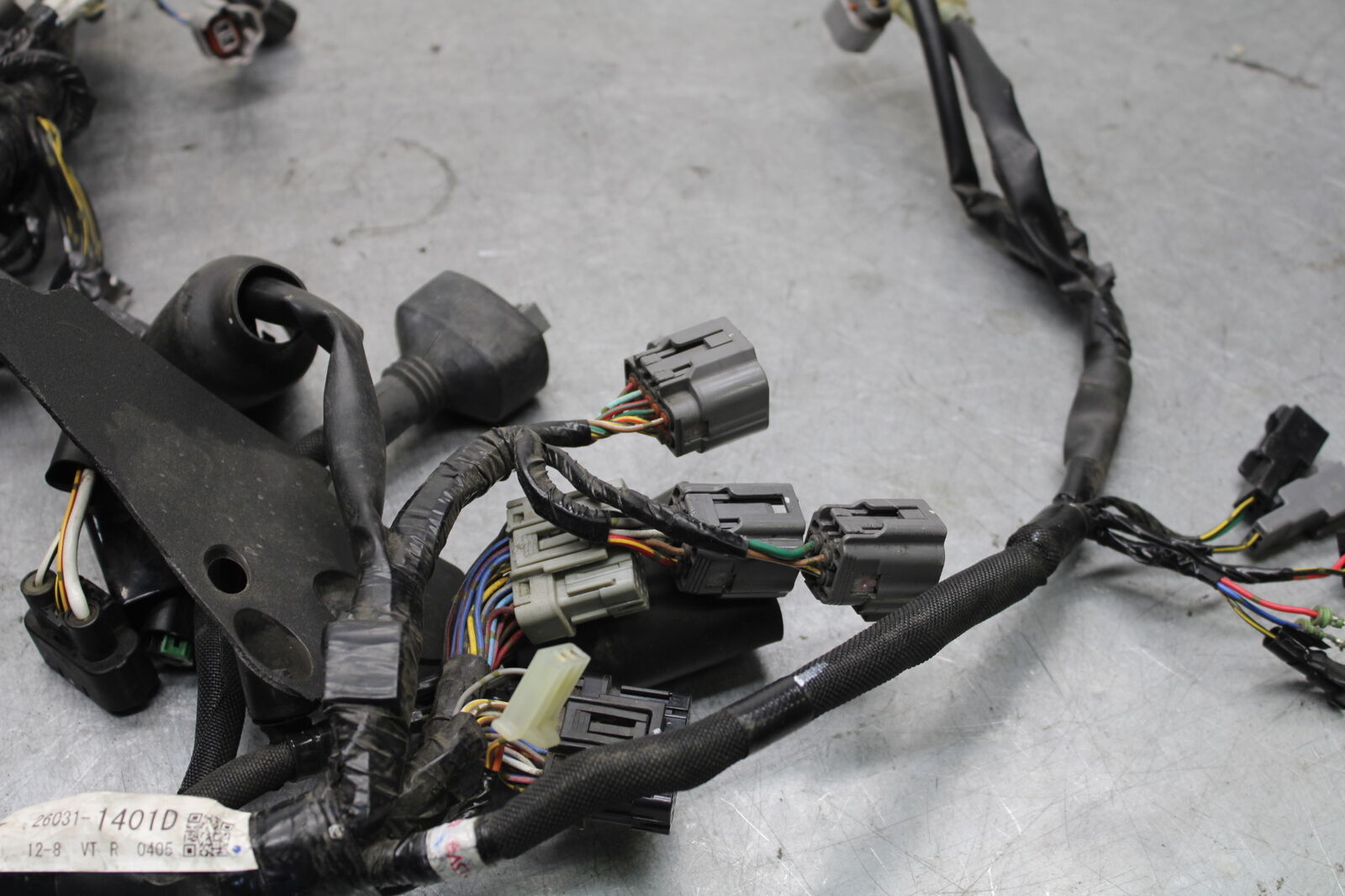 13-18 KAWASAKI NINJA ZX6R MAIN ENGINE WIRING HARNESS WIRE LOOM 26031-1548 BB682