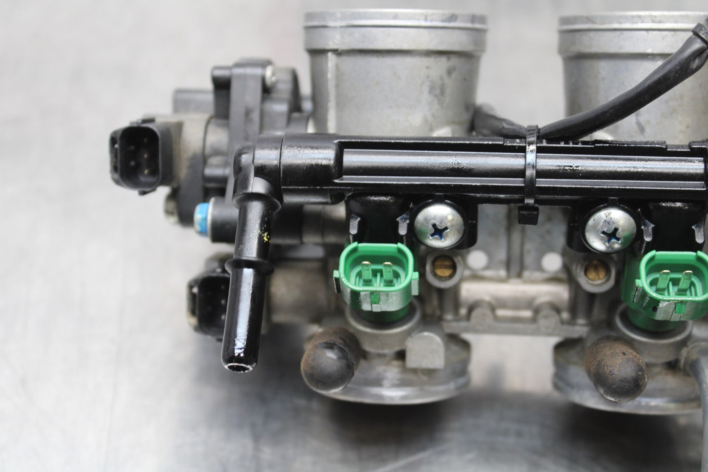 13-17 KAWASAKI NINJA 300 EX300 ABS MAIN FUEL INJECTORS / THROTTLE BODIES BB187