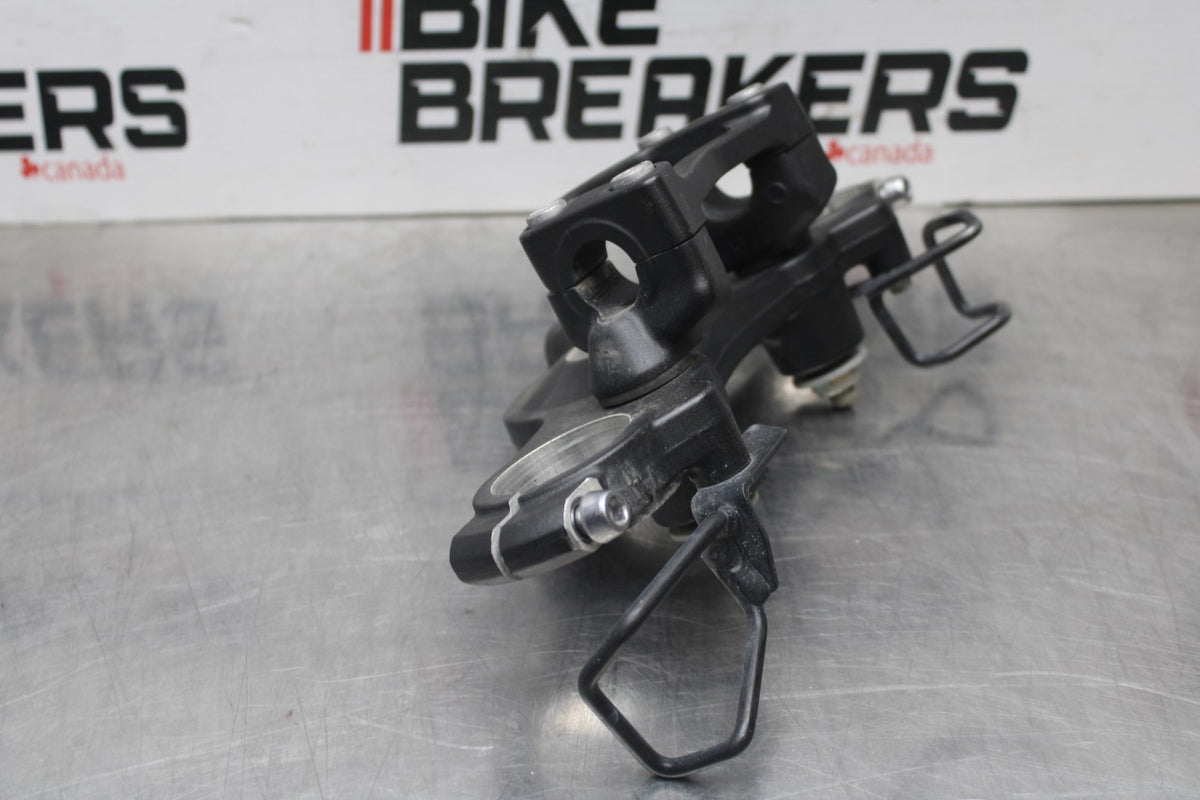 13 KAWASAKI NINJA 650 EX650F ABS FORKS UPPER TRIPLE TREE CLAMP BB828
