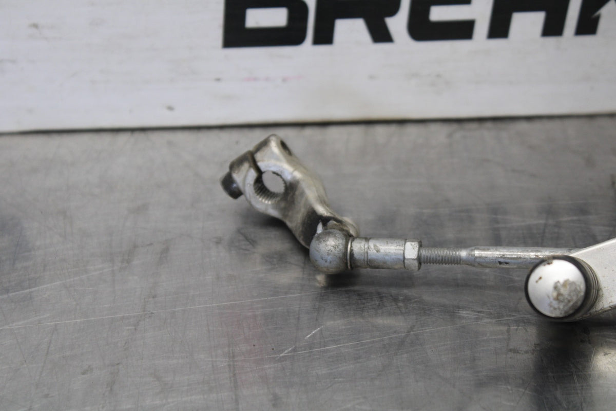 05-08 TRIUMPH SPEED TRIPLE 1050 LEFT REARSET REAR SET FOOT PEG W SHIFTER BB933