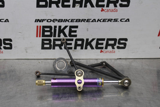 98 KAWASAKI NINJA ZX6 AFTERMARKET STEERING DAMPER STABILIZER BB870