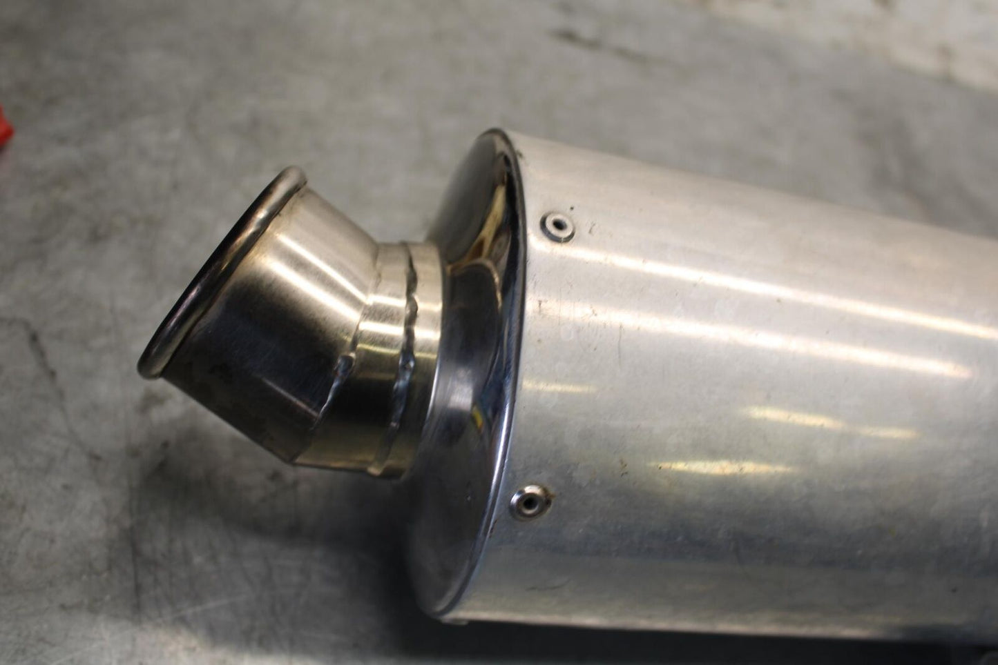 1998 Yamaha YZF R1 AFTERMARKET EXHAUST PIPE MUFFLER SLIP ON CAN SILENCER BB53