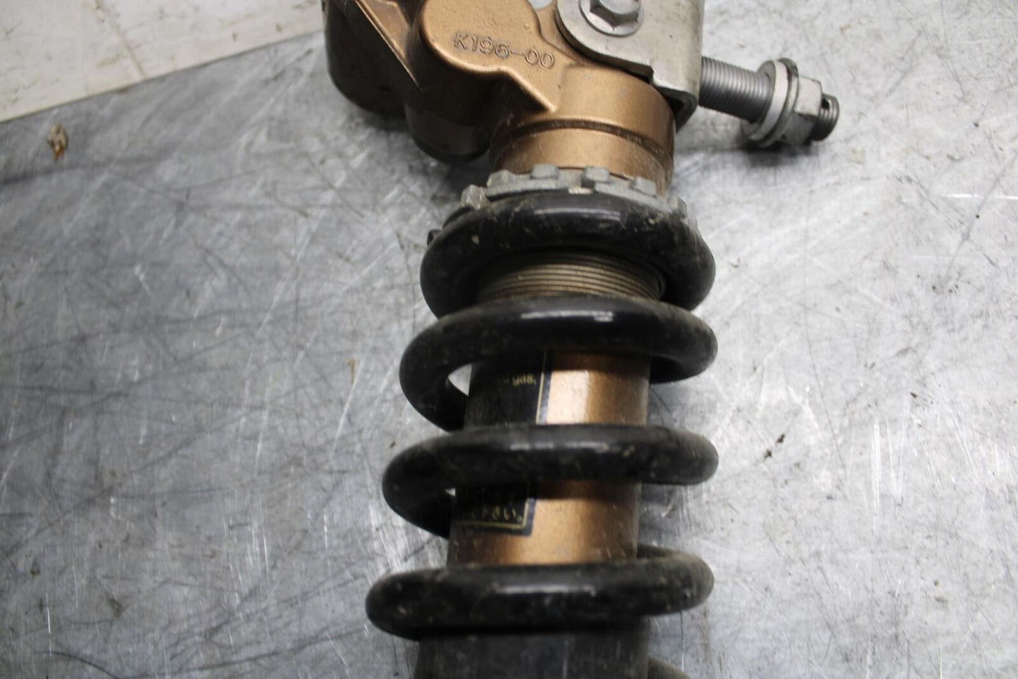 2009 Kawasaki Ninja ZX6R ZX600R REAR BACK SHOCK ABSORBER SUSPENSION BB538