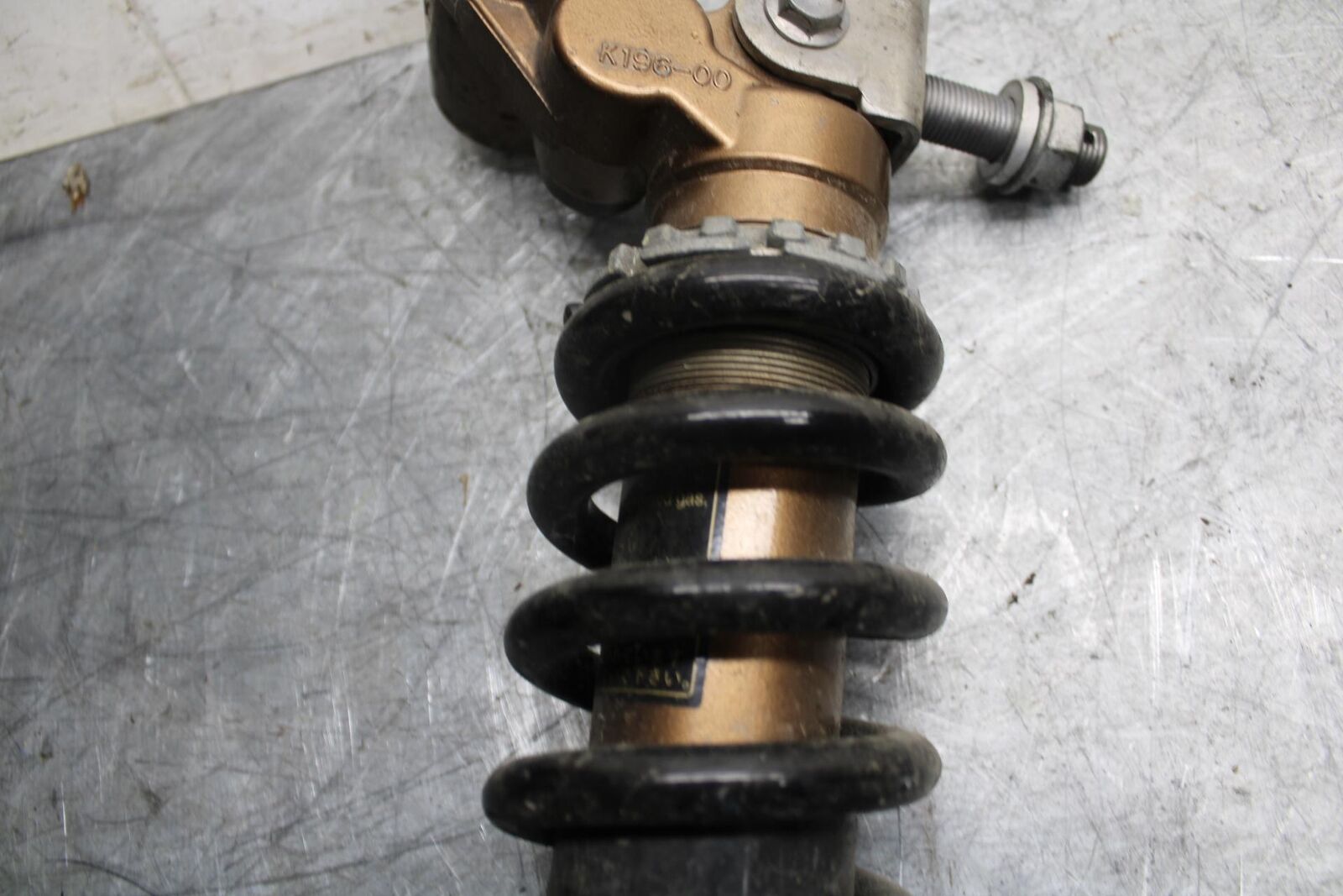 2009 Kawasaki Ninja ZX6R ZX600R REAR BACK SHOCK ABSORBER SUSPENSION BB538