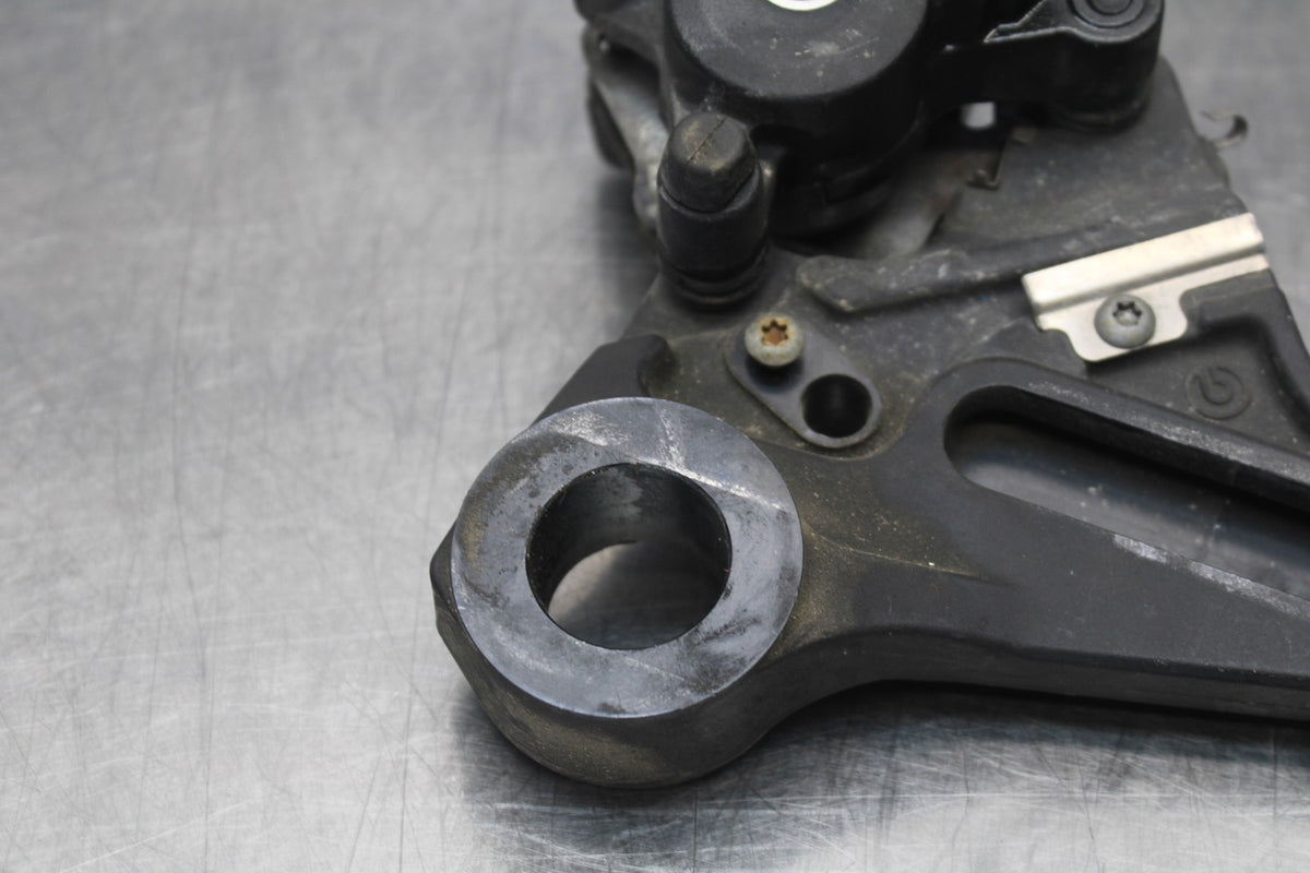 12-14 BMW S1000RR REAR BACK BRAKE CALIPER W MOUNT BRACKET BB204