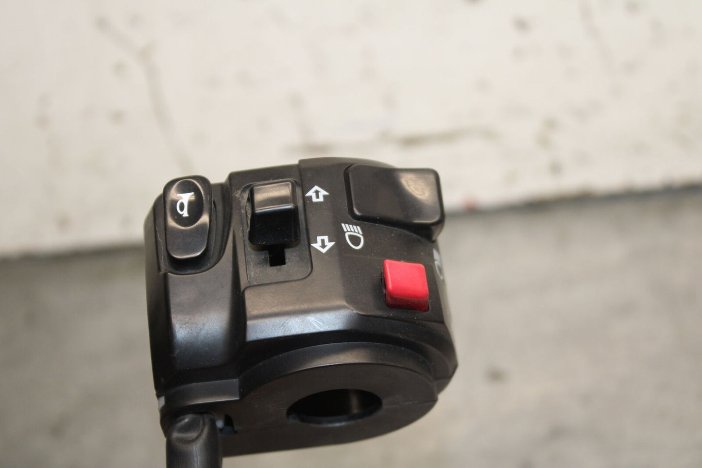 14-15 KAWASAKI NINJA 650 EX650F ABS LEFT CLIP ON HORN SIGNALS SWITCH  BB741