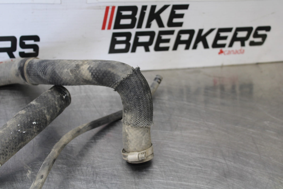 08 KAWASAKI ZX6R RADIATOR HOSES ENGINE COOLANT WATER PIPES HOSE KIT SET BB896