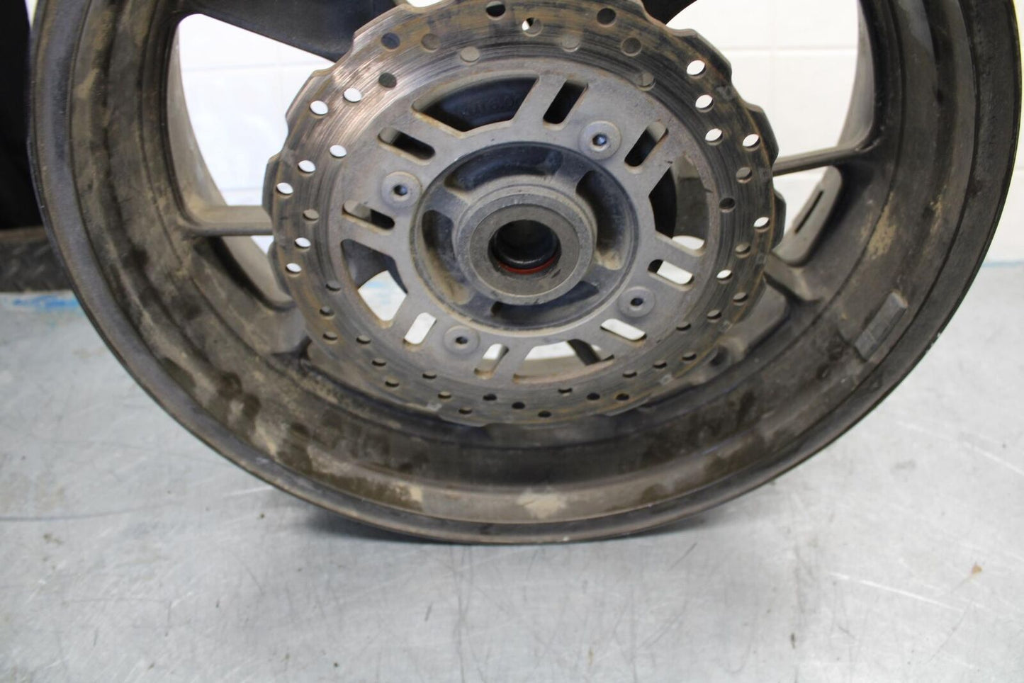 06-07 KAWASAKI NINJA ZX14R REAR WHEEL BACK RIM  BB433