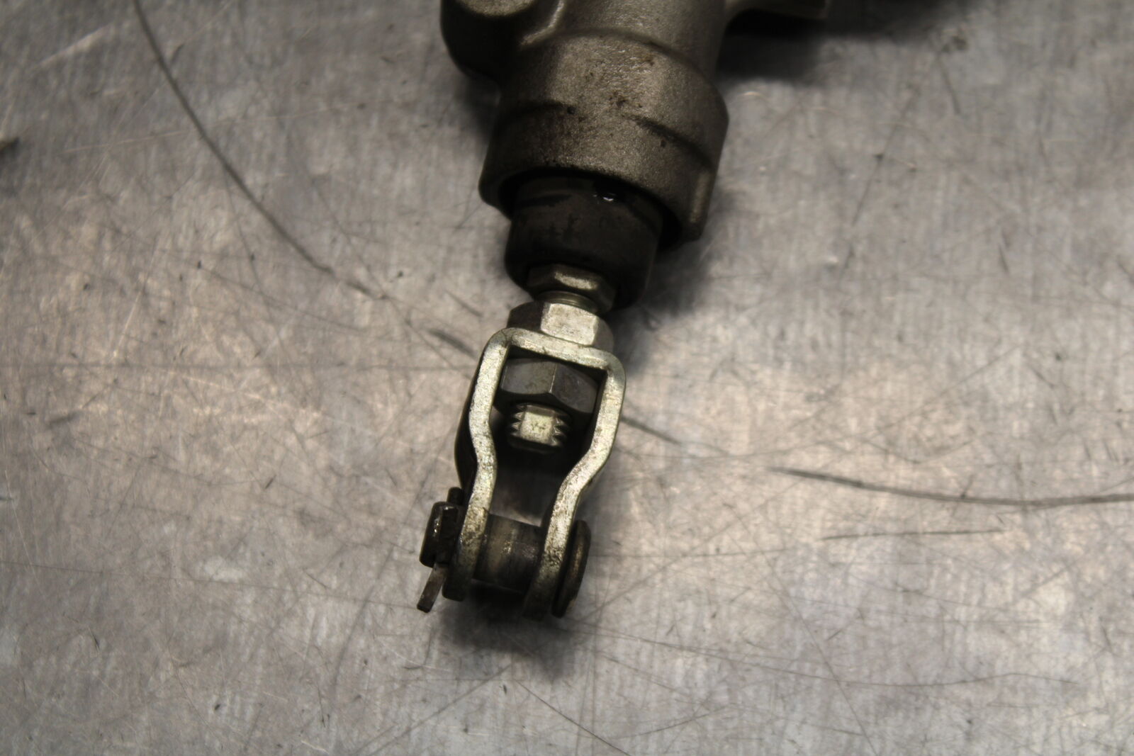 12-13 KAWASAKI Z1000 REAR BACK BRAKE MASTER CYLINDER W RESERVOIR BB743