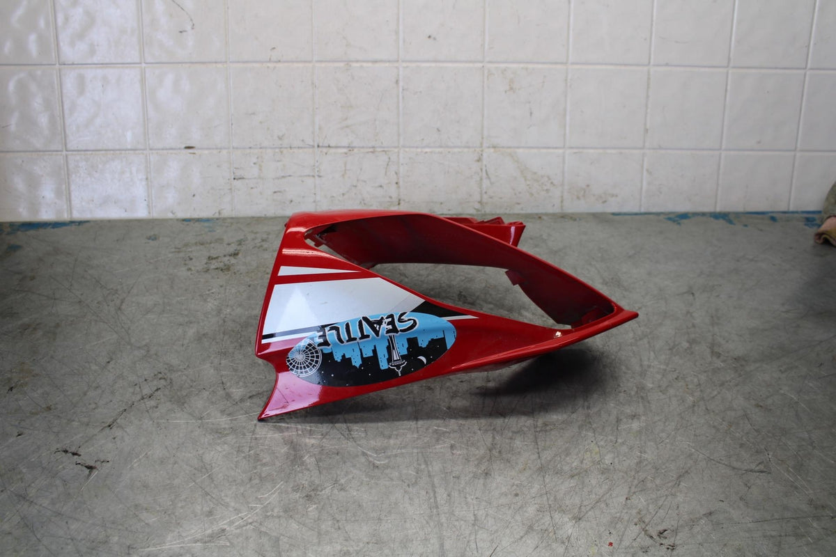 08-16 YAMAHA YZF R6 FRONT LEFT HEADLIGHT HEAD FAIRING LIGHT LAMP BB431