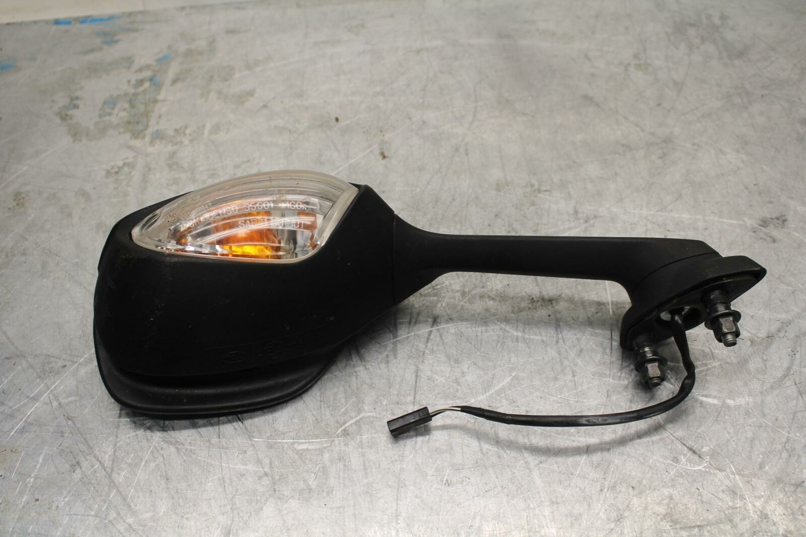 11-19 SUZUKI GSXR600 RIGHT SIDE REAR VIEW MIRROR BBB294