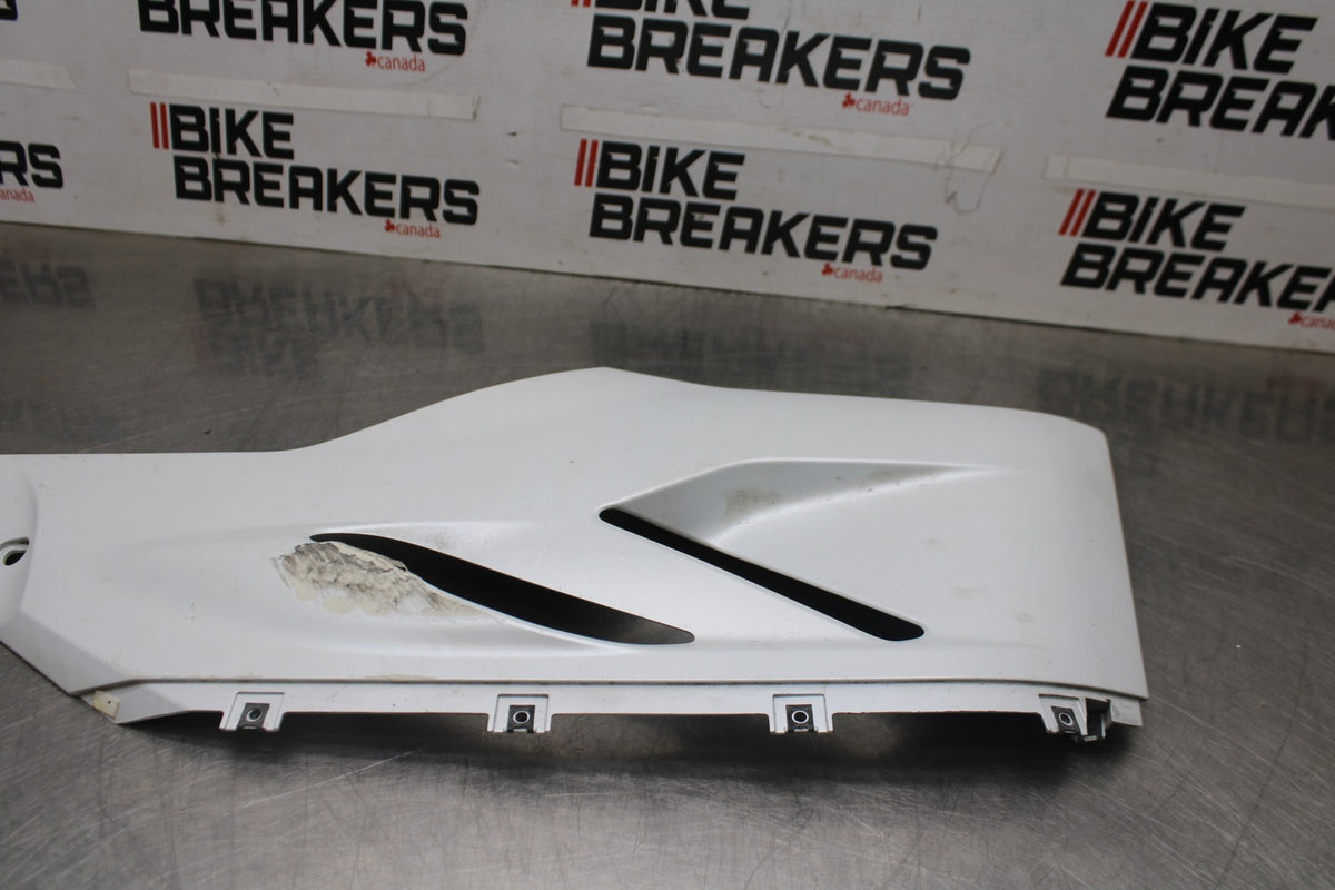 16 DUCATI 959 PANIGALE LEFT LOWER BOTTOM BELLY SIDE FAIRING COWL BB912