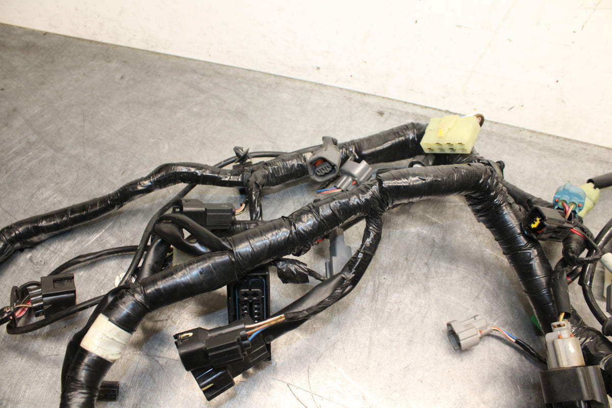 13-17 KAWASAKI NINJA 300 MAIN ENGINE WIRING HARNESS MOTOR WIRE LOOM BB128