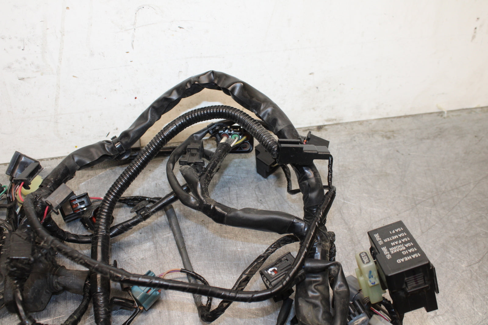 12-17 KAWASAKI NINJA 650 MAIN ENGINE WIRING HARNESS MOTOR WIRE LOOM BB129