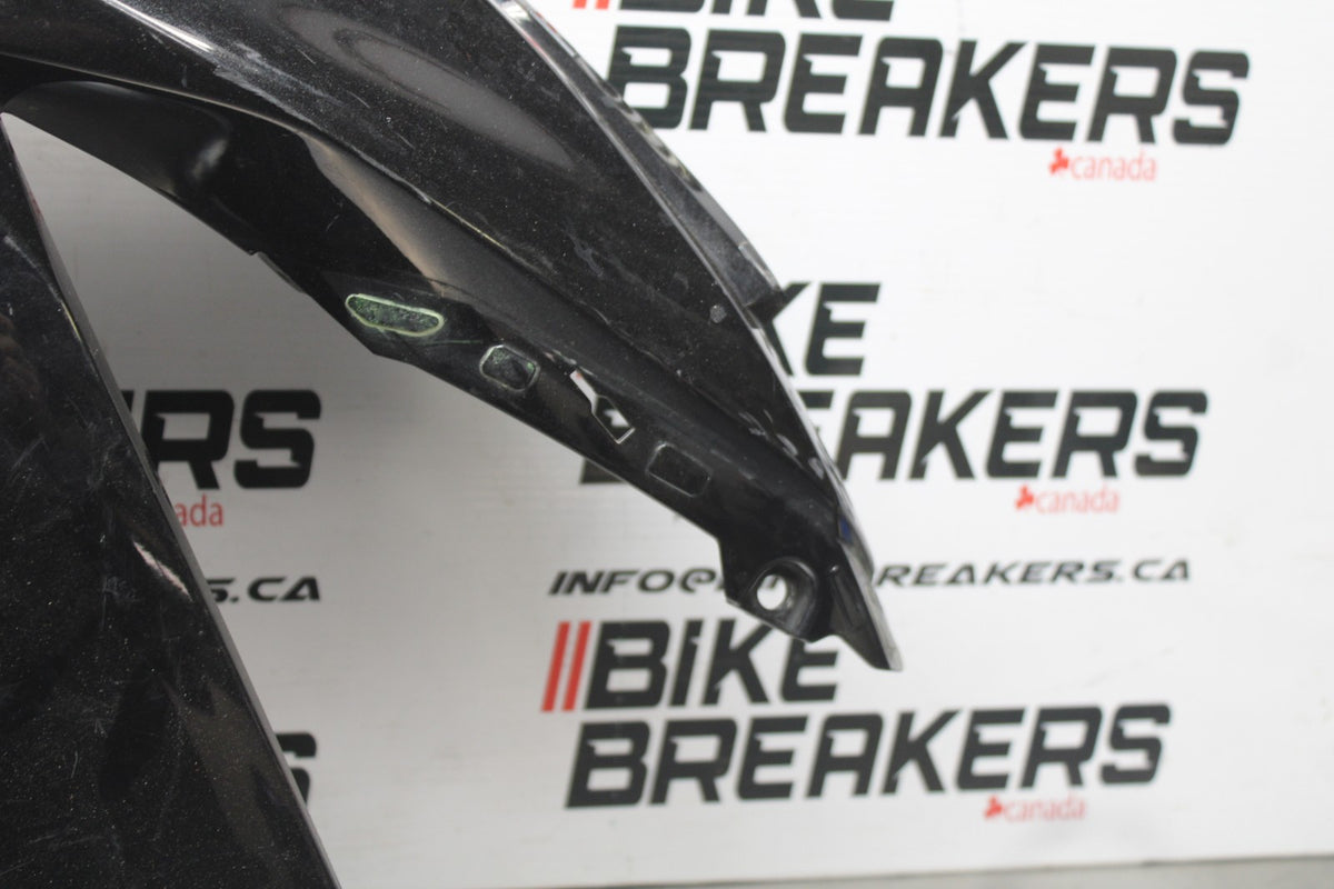 13-18 KAWASAKI NINJA ZX6R LEFT LOWER MID UPPER SIDE FAIRING COWL BB735