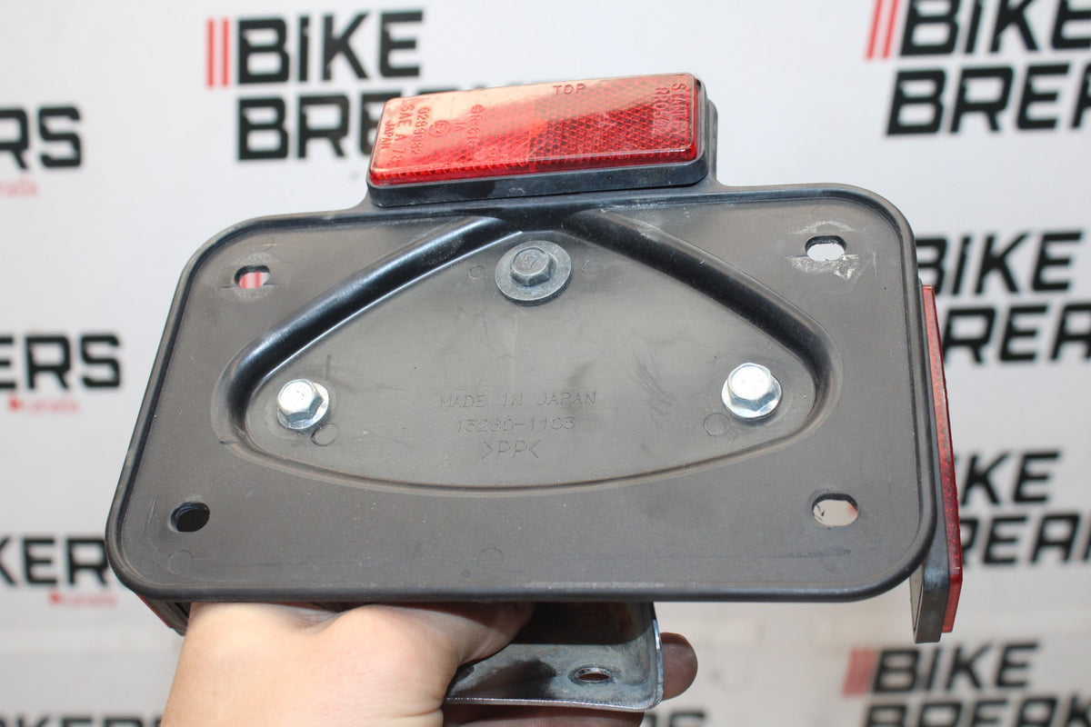 08 KAWASAKI VULCAN 1600 VN1600D NOMAD LICENSE PLATE HOLDER MOUNT BRACKET BB904