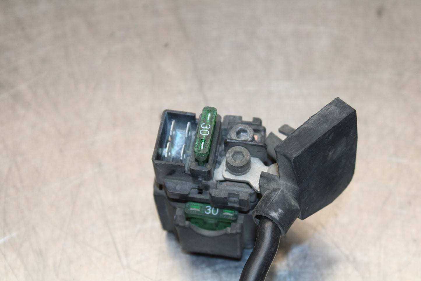 04-05 KAWASAKI NINJA ZX10R ENGINE STARTER RELAY STARTING MOTOR SWITCH BB163