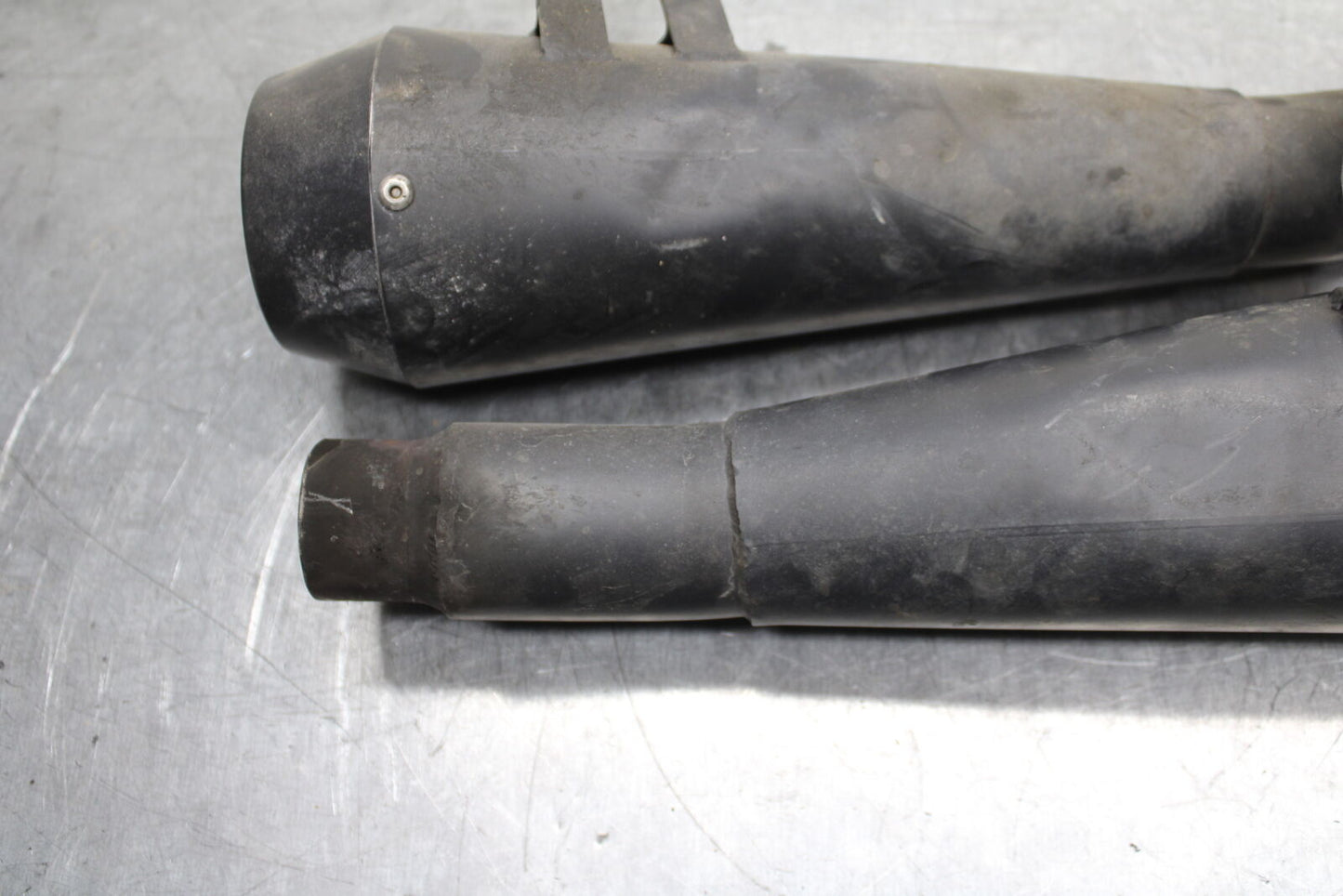 12-13 KAWASAKI Z1000 M4 EXHAUST PIPE MUFFLER SLIP ON CAN SILENCER  BB743