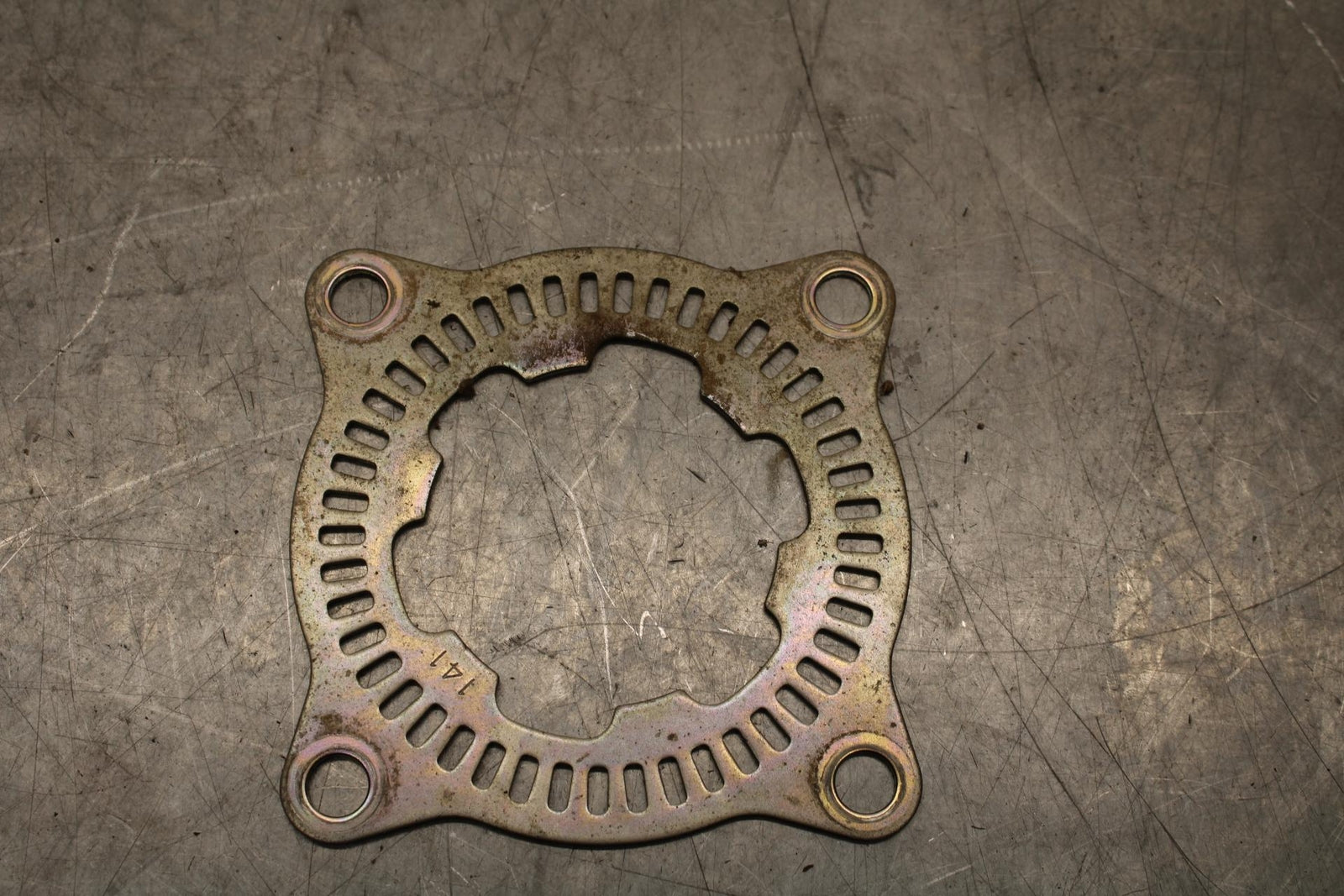 2012 Kawasaki Ninja ZX14R ZX1400E REAR ROTOR BACK BRAKE DISC WITH ABS RING BB60