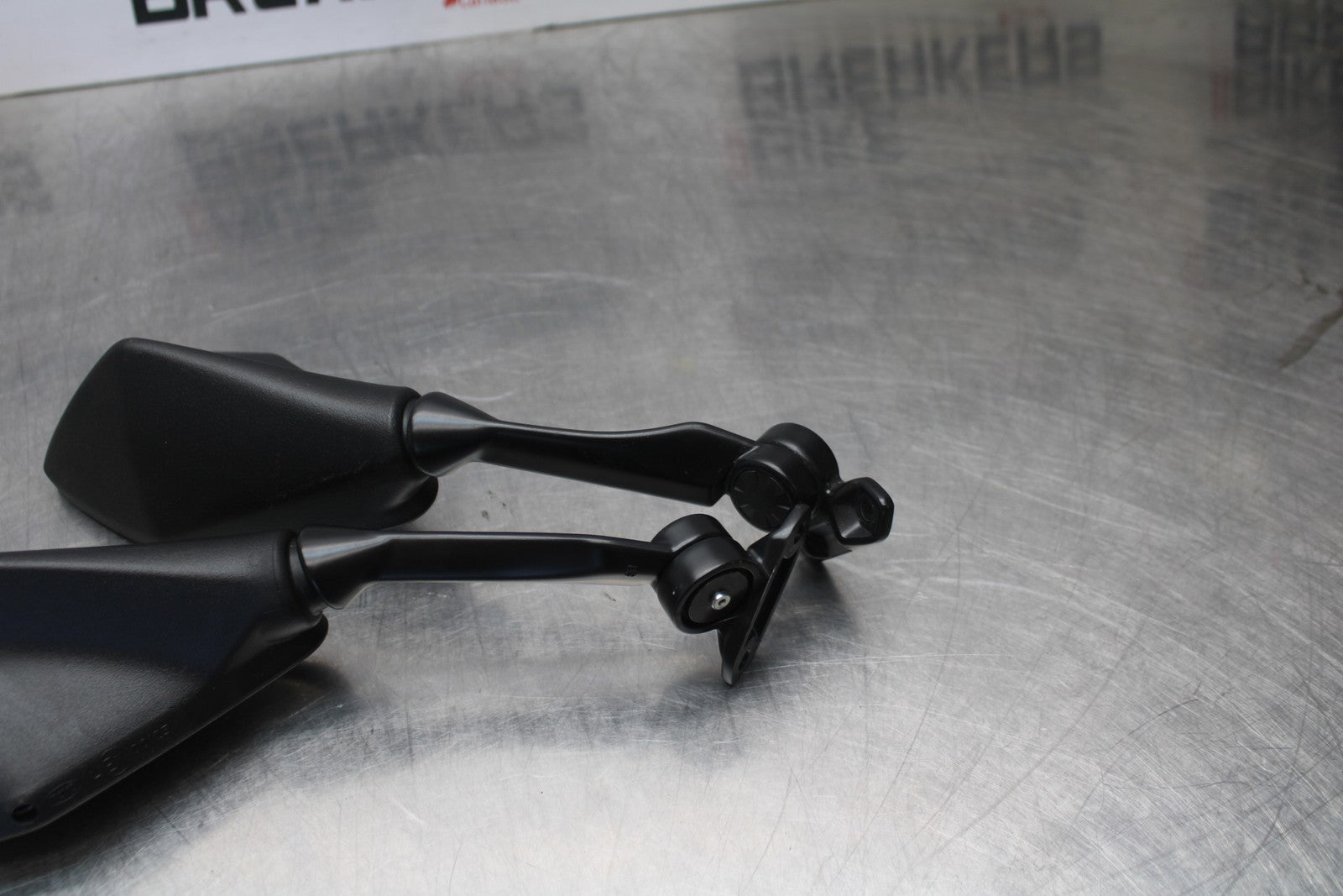 24-25 KAWASAKI NINJA ZX4R REAR VIEW MIRROR SET PAIR MIRRORS BB610