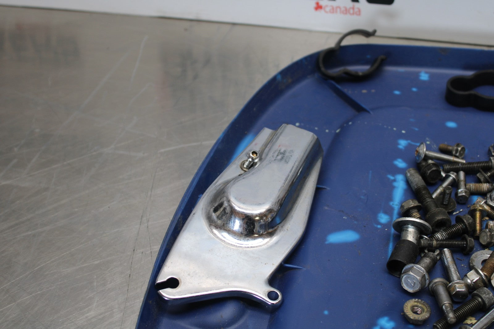 03-08 KAWASAKI VULCAN 1600 MOUNTING BOLTS HARDWARE MOTOR SCREWS BB196