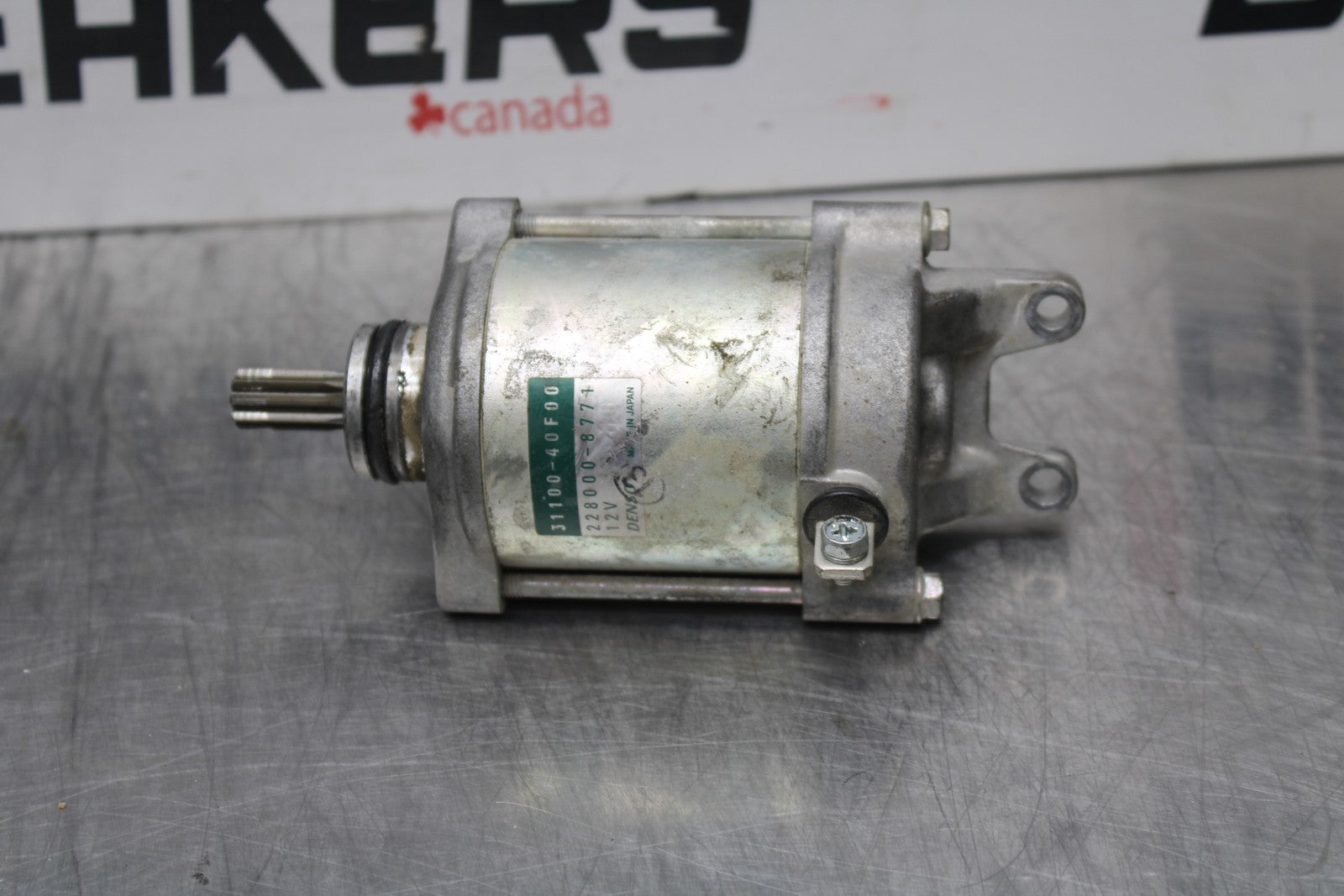 07 SUZUKI GSXR1000 ENGINE STARTING STARTER MOTOR -DC 12V 31100-40F00 BB770