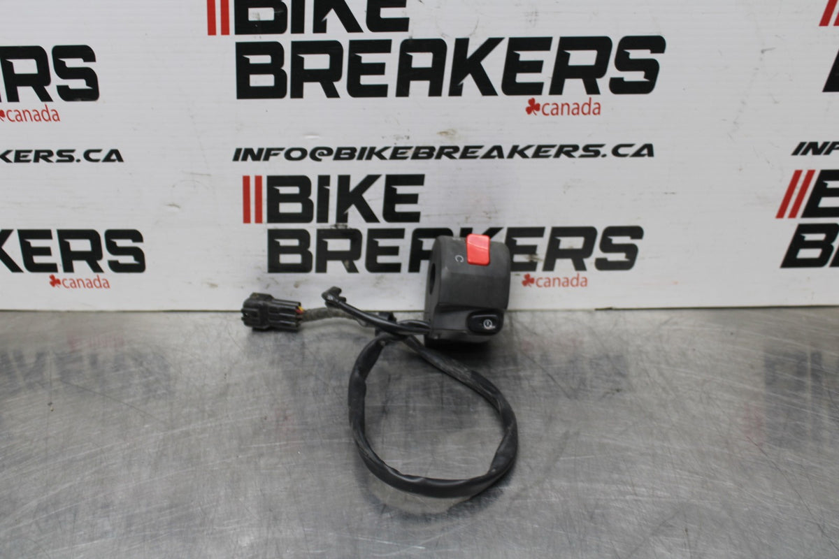06 KAWASAKI NINJA 650 EX650 RIGHT HANDLE KILL OFF START SWITCH SWITCHES BB823