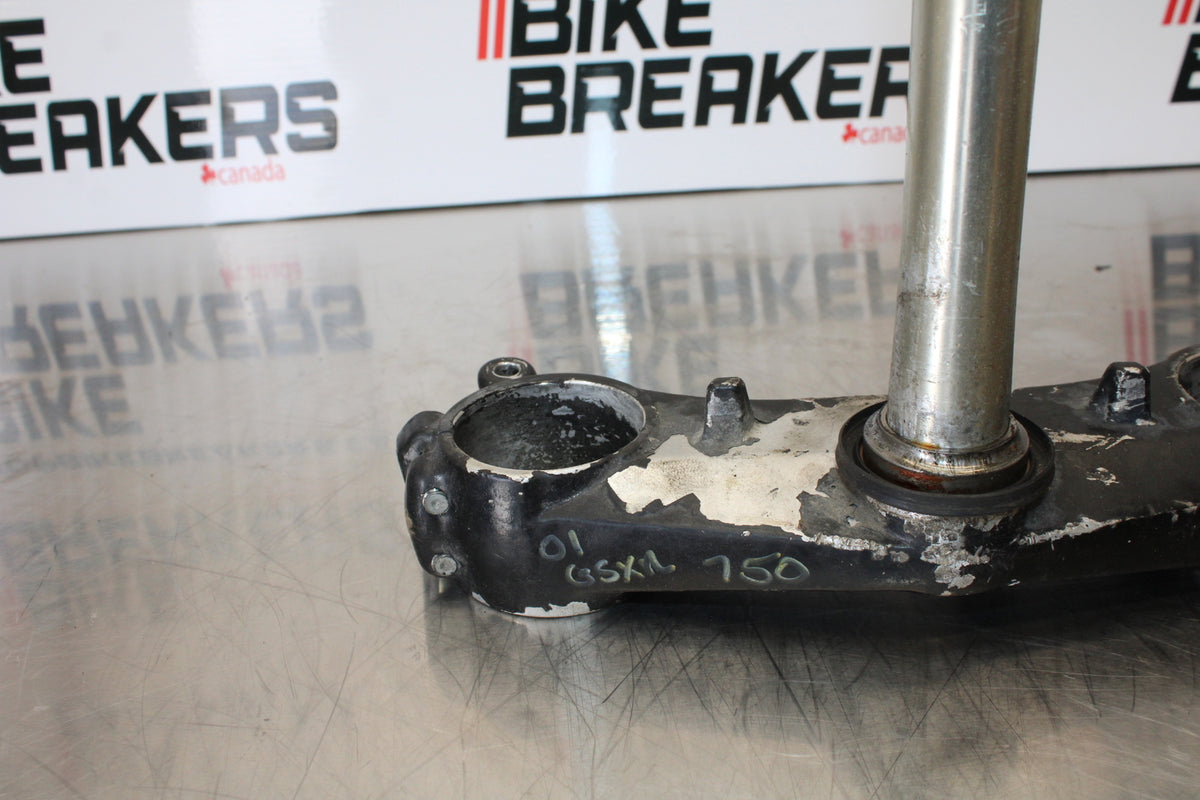 97-02 SUZUKI GSXR750 FRONT FORKS CLAMP LOWER TRIPLE TREE STEM BB145