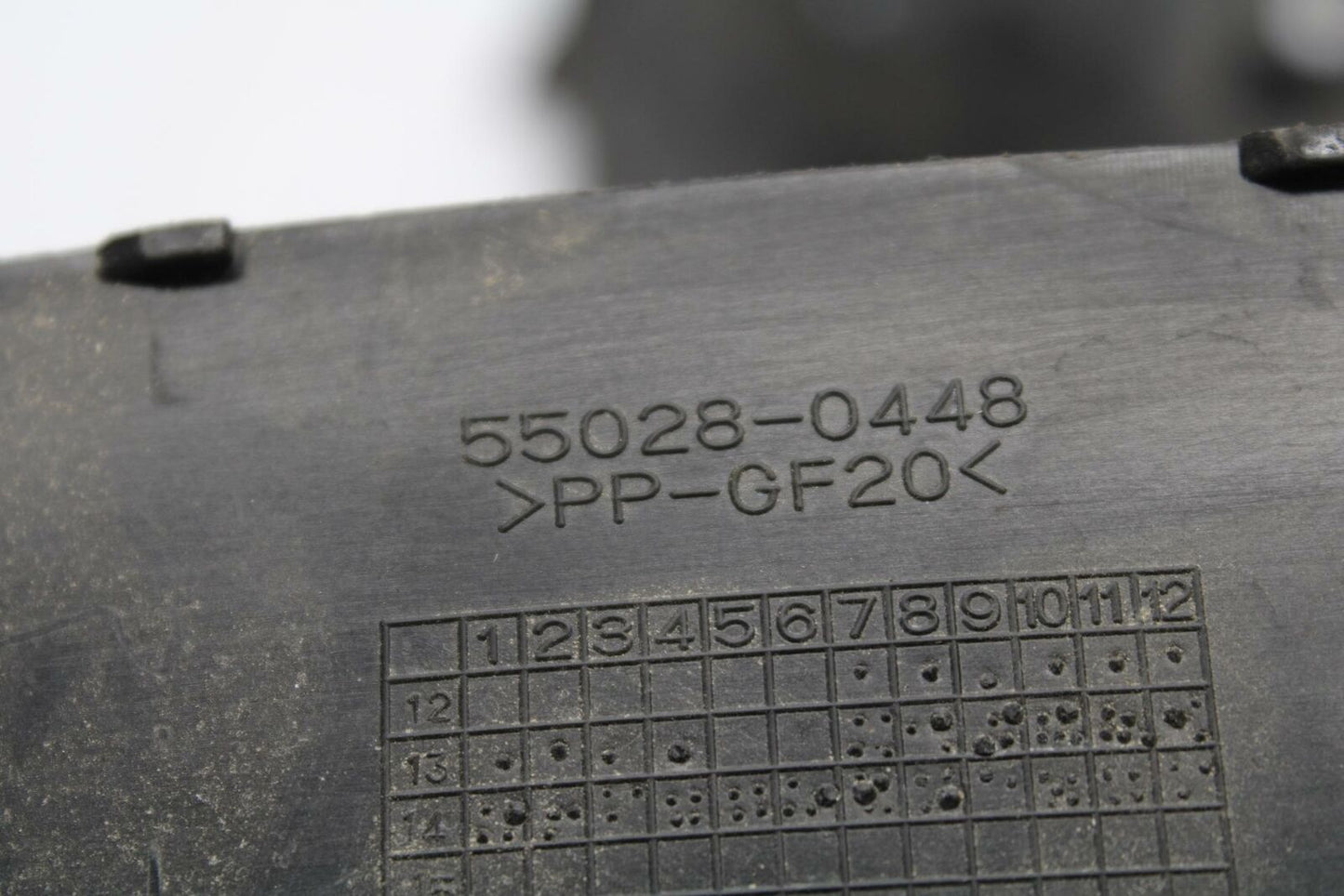 13-18 KAWASAKI NINJA ZX6R RIGHT LEFT INNER FAIRINGS COWLS PANELS TRIMS BB240