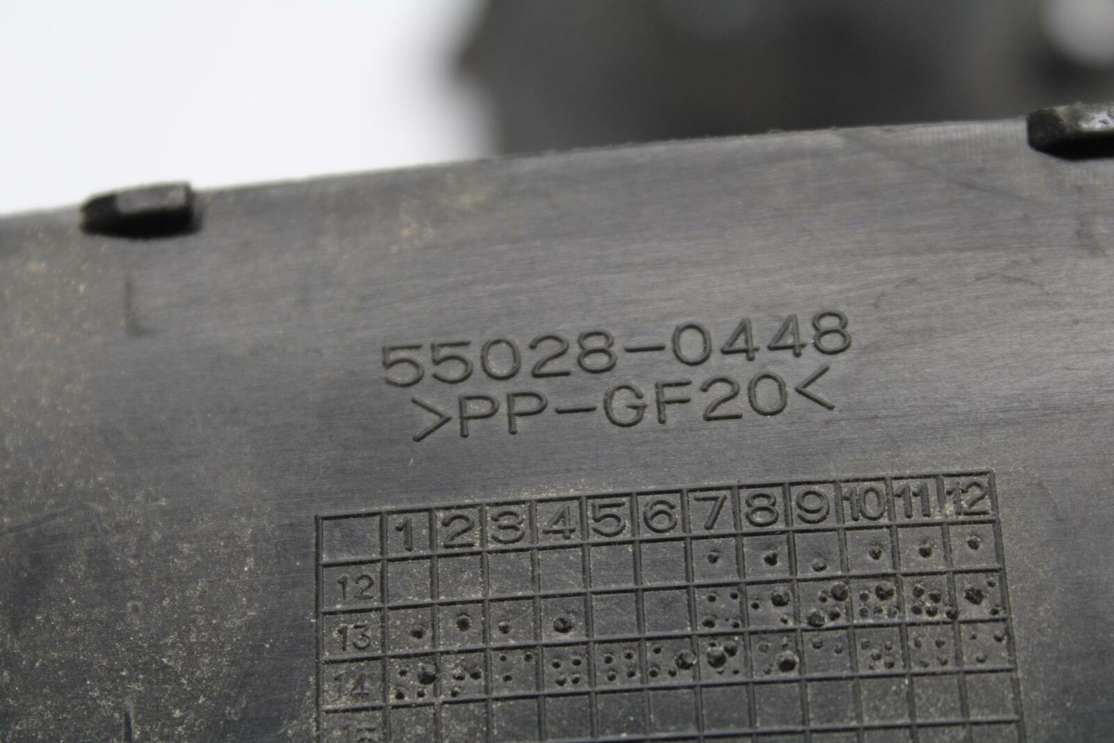 13-18 KAWASAKI NINJA ZX6R RIGHT LEFT INNER FAIRINGS COWLS PANELS TRIMS BB240