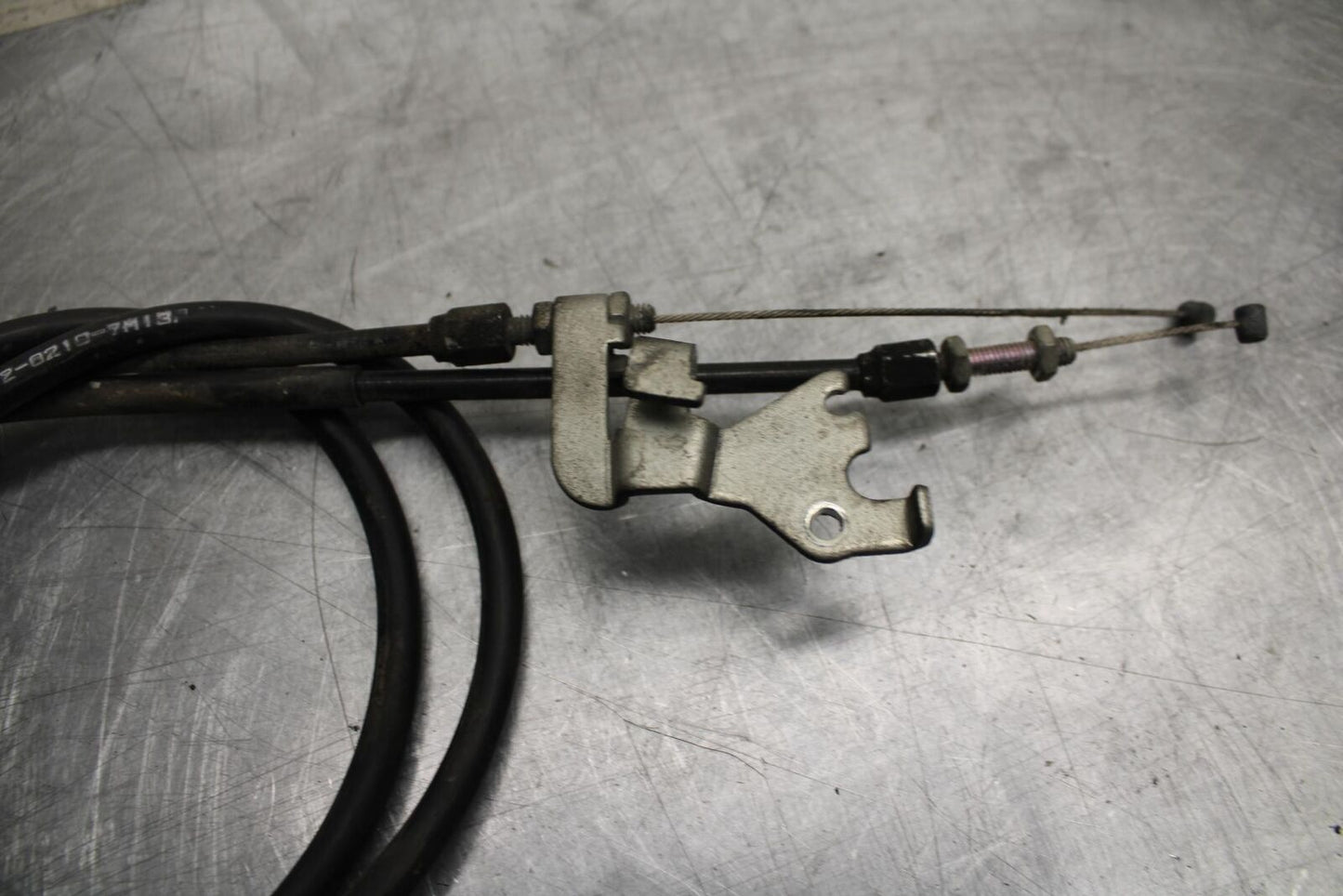 08-12 KAWASAKI NINJA 250R EX250J THROTTLE CABLES LINES BB496