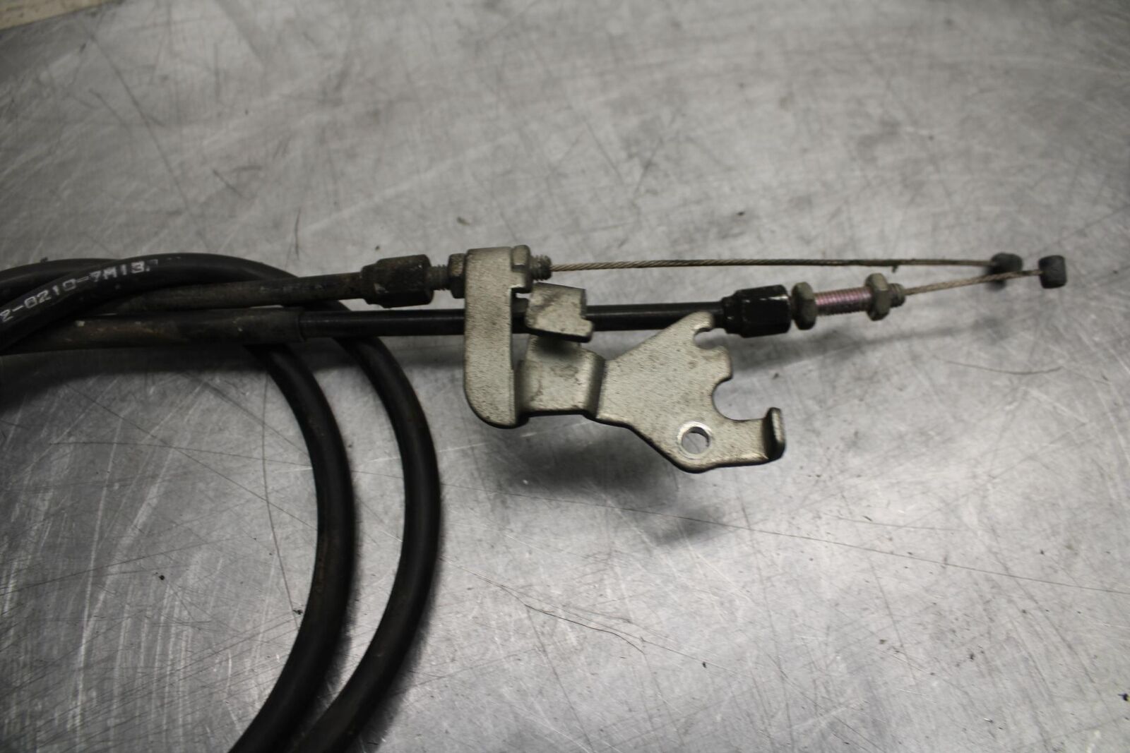 08-12 KAWASAKI NINJA 250R EX250J THROTTLE CABLES LINES BB496